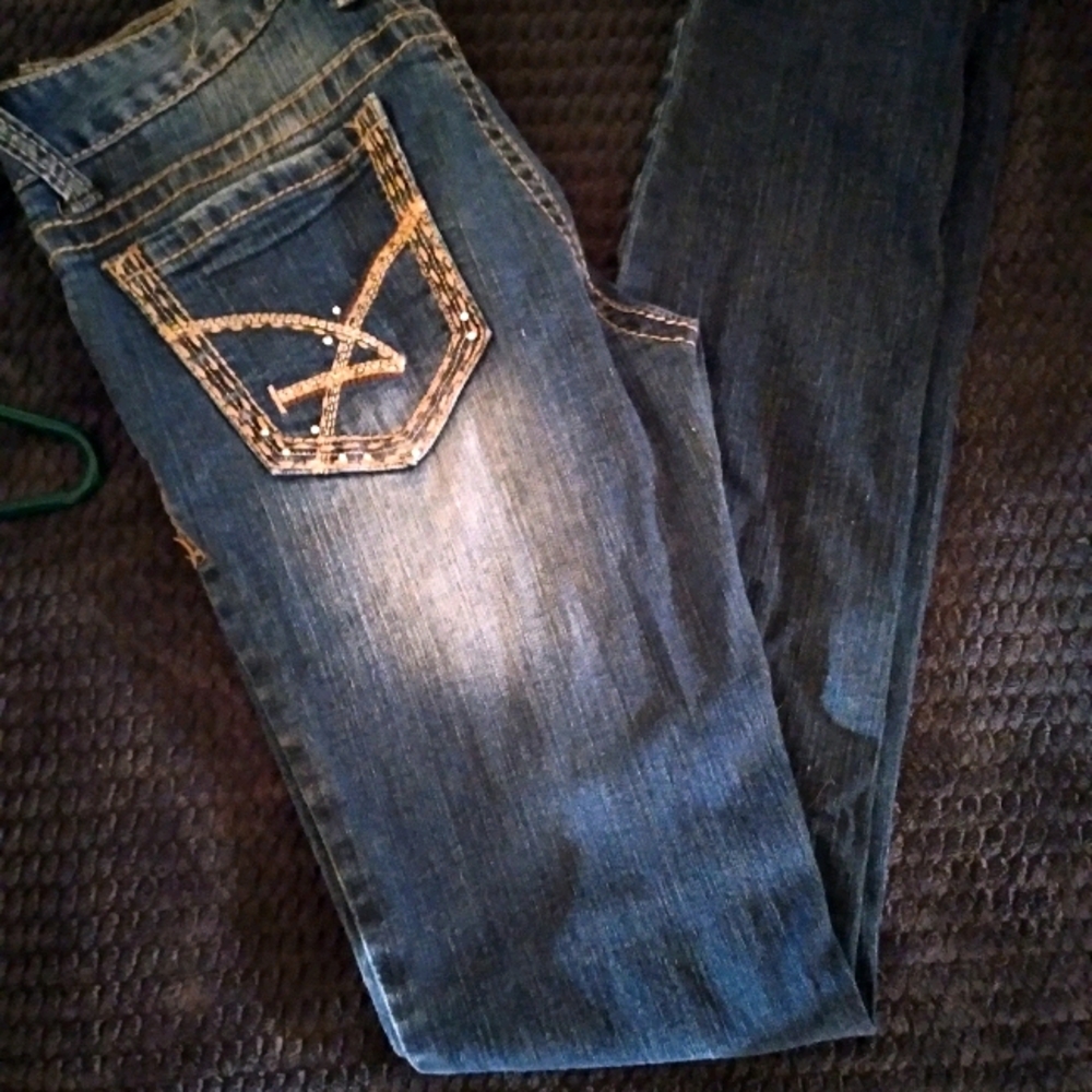 Ladies amethyst jeans